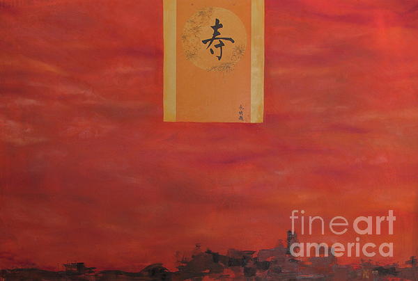 Sunset in Siam Painting