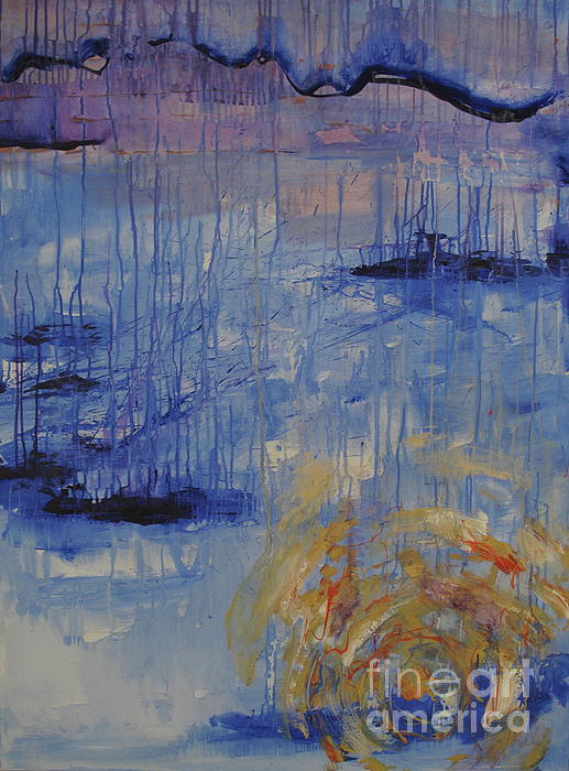 Warrior Boats Painting